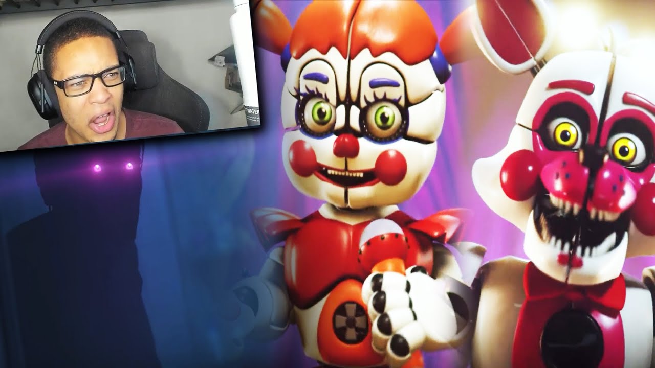 Join Us For A Bite Remastered FNAF Sister Location Song [SFM] Reaction