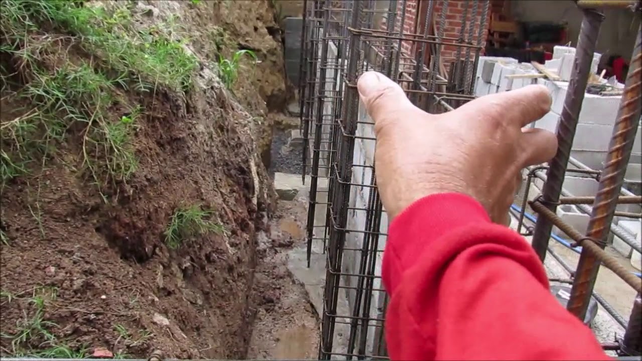 Construindo muro de arrimo ou contenção, como está ficando parte 04