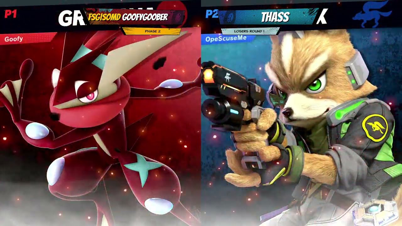 Collision 2024 - Goofygoober (Greninja) VS Thass (Fox) - Ultimate - Pools - Losers Round 1
