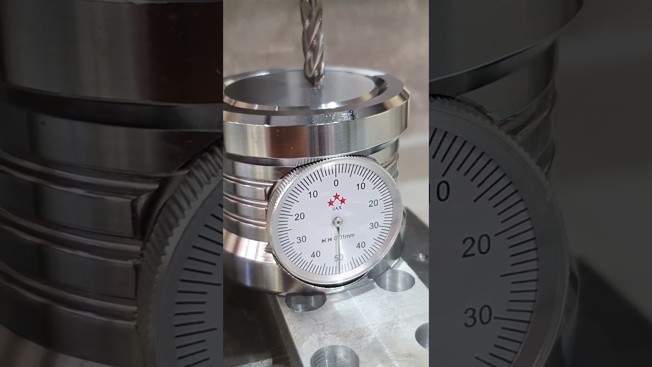 Presset de altura de ferramentas para #usinagem #cnc, #codigog #mach3 #fresa #metalduro