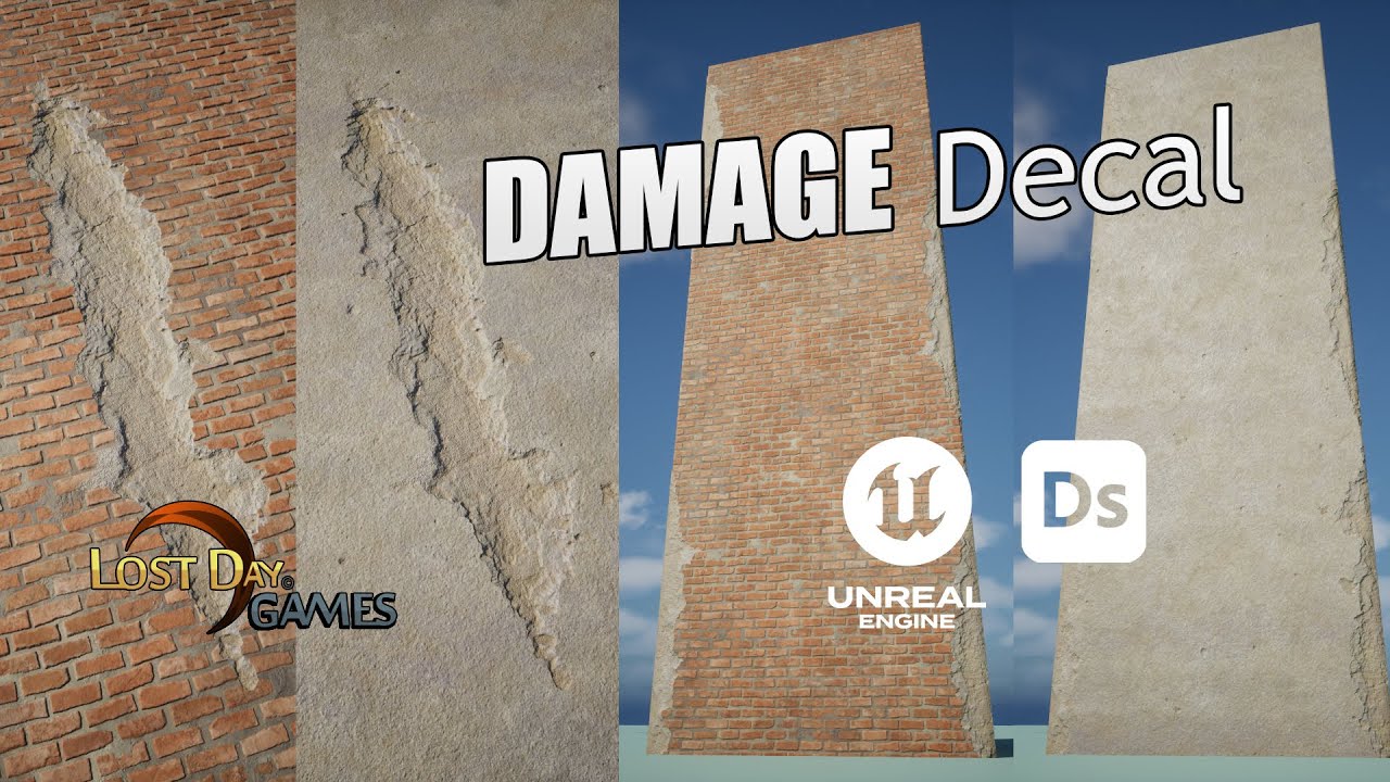 Make Chip And Chunk Damage In Substance Designer For Decals And Edge Wear | From Substance To Unreal