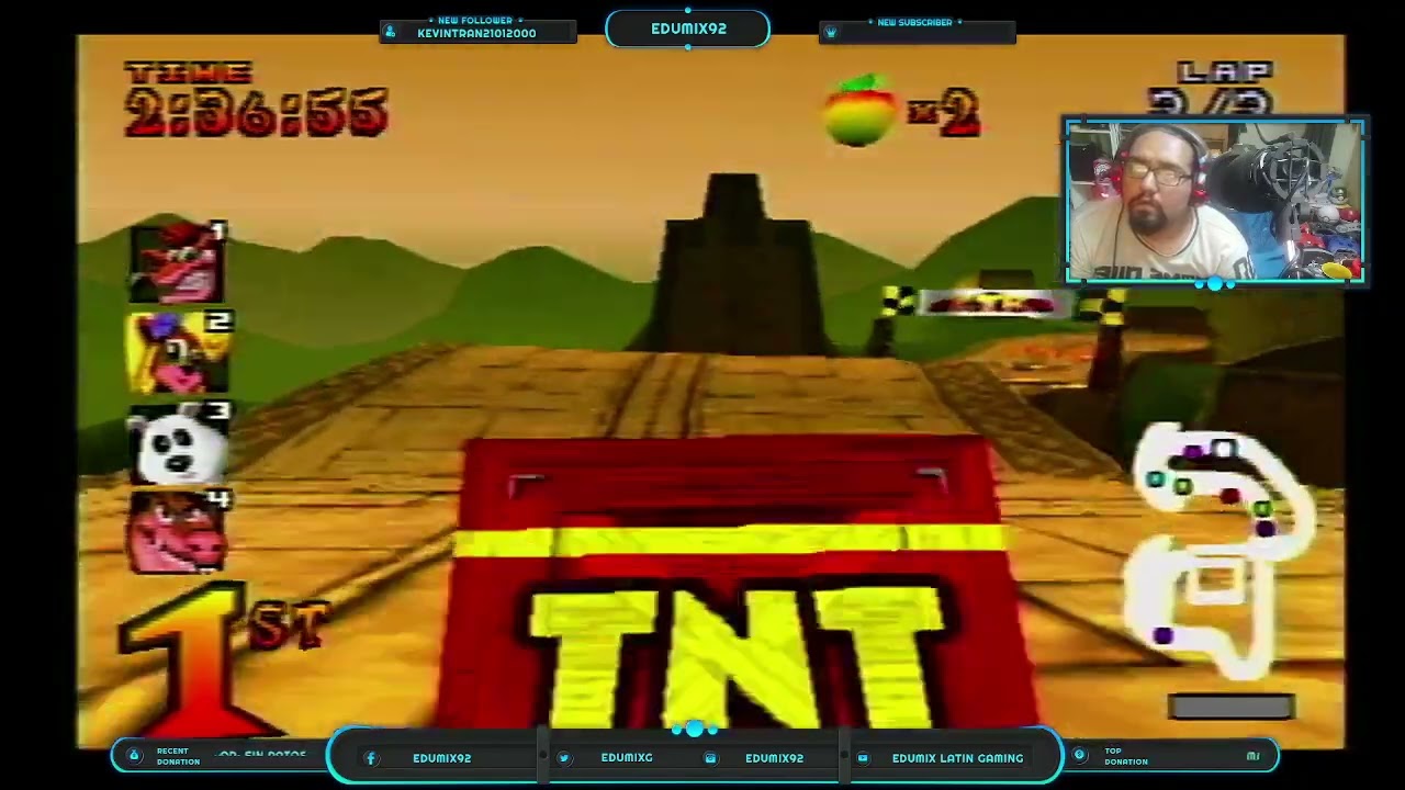 [PS] CTR: Crash Team Racing - Modo Arcade, Copa Nitro [3]