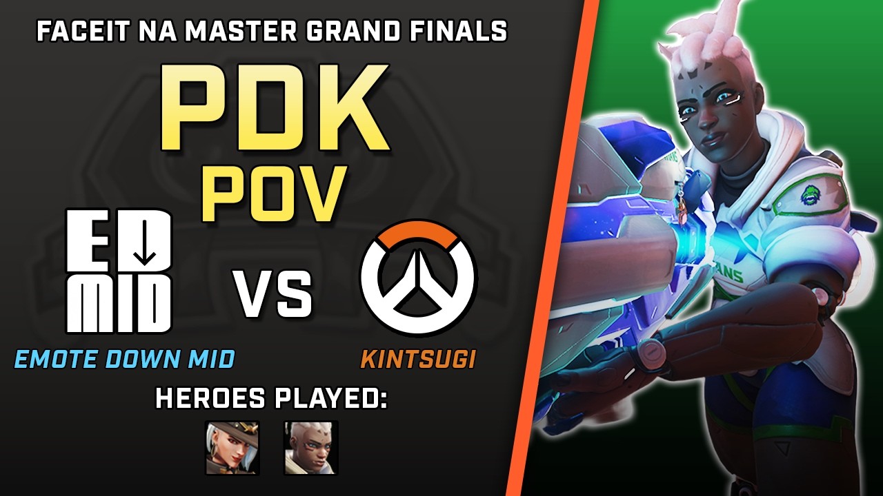 [ PDK ] POWERFUL Soj Shots | Emote Down Mid vs Kintsugi | Faceit NA Master Grand Finals