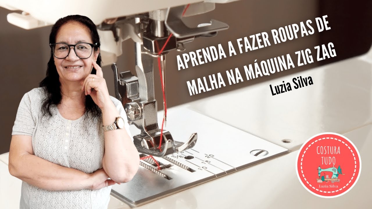 Faça vestidos e blusas de malha com sua máquina Zig Zag doméstica! Dicas maravilhosas! (Luzia Silva)