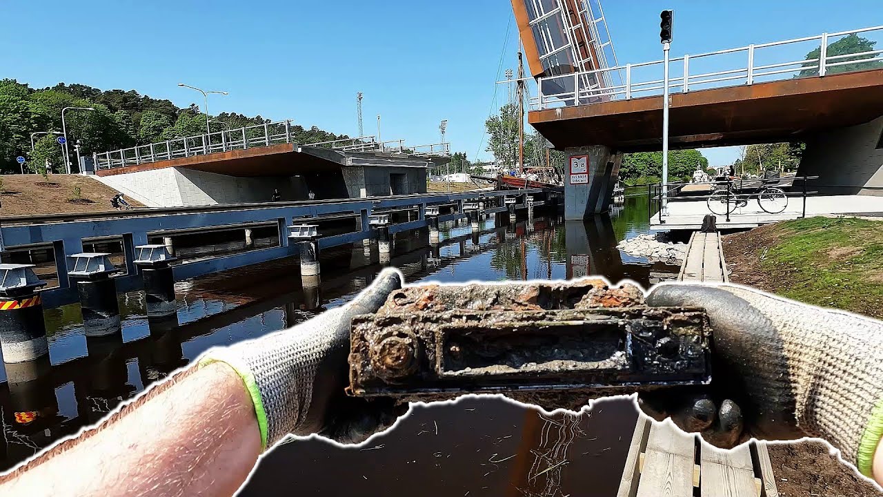 MAGNET FISHING At The New Bridge | This Place Is Still Full Of Treasures!