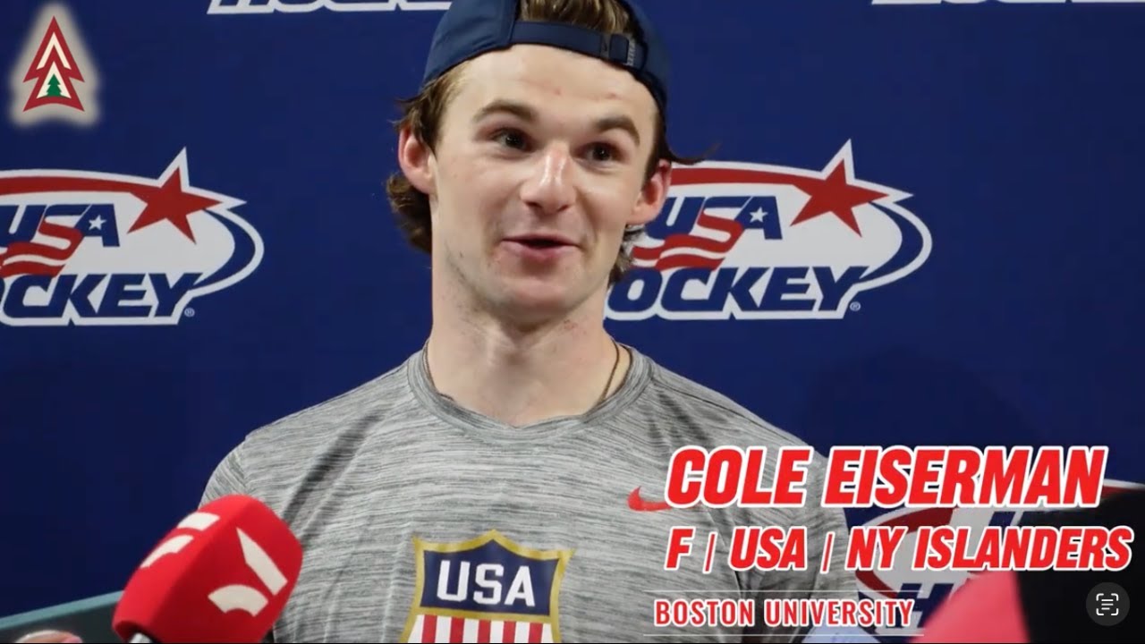 Cole Eiserman Interview | World Junior Summer Showcase 2025 | Gophers ➡️ BU & Texting Ryder Ritchie