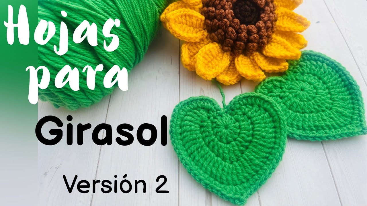 Hojas para girasol-Versión 2