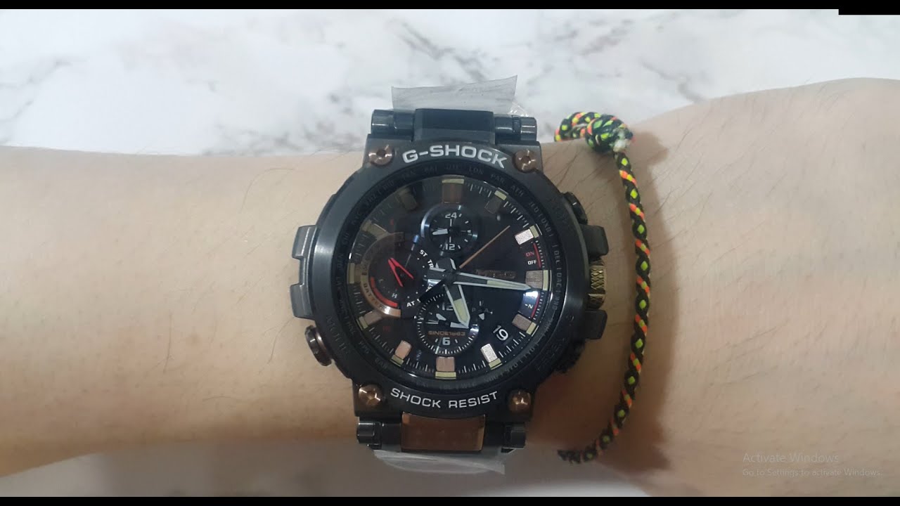 Spec & Inside Box Casio G-Shock MTG-B1000TF-1A Magma Ocean Limited Edition