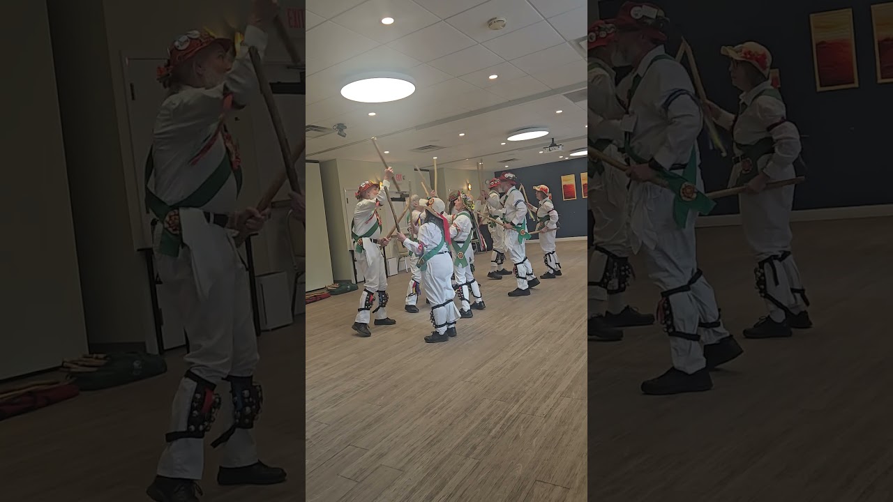 Morris Dancers dance 4
