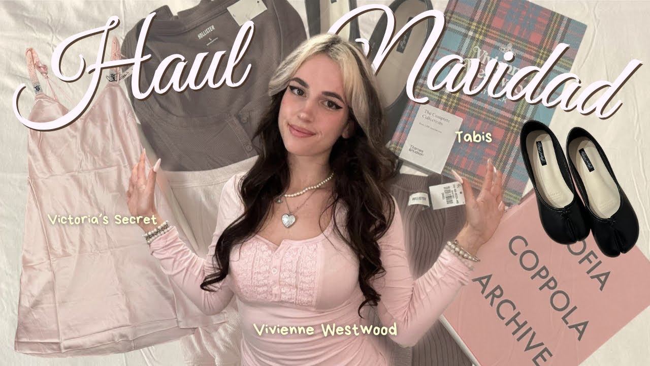 ۶ৎ Mi HAUL de NAVIDAD más ICONIC۶ৎ (Sofía Coppola, Vivienne Westwood, Hollister, VS, etc) 