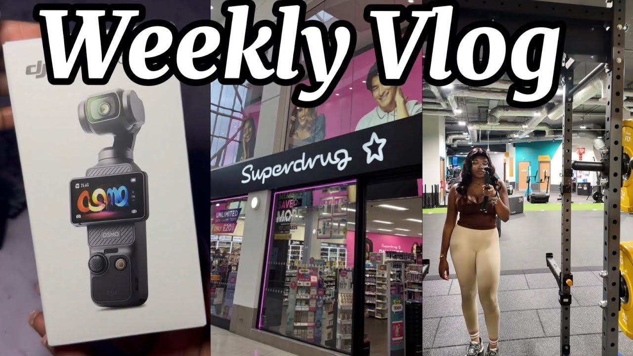 WEEKLY VLOG: New camera | Workout | Farm with Godson |Church | yapping 