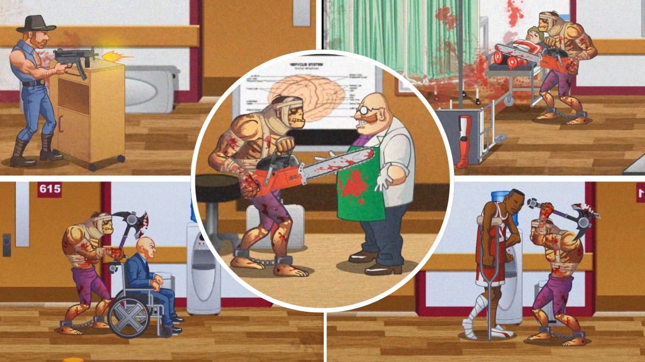 Zombie Warrior Man 2 &ndash; You Are a Mutant Experiment and Must Slaughter Humans to Escape