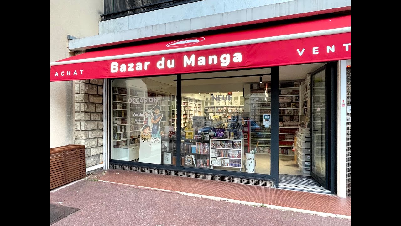 Bazar du manga - présentation de notre boutique de Saint Maur (94)