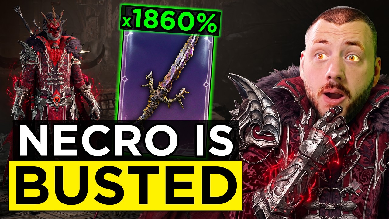 Season 14 Buffed Army of the Dead hits for Trillions! - Diablo 4 Necromancer Build