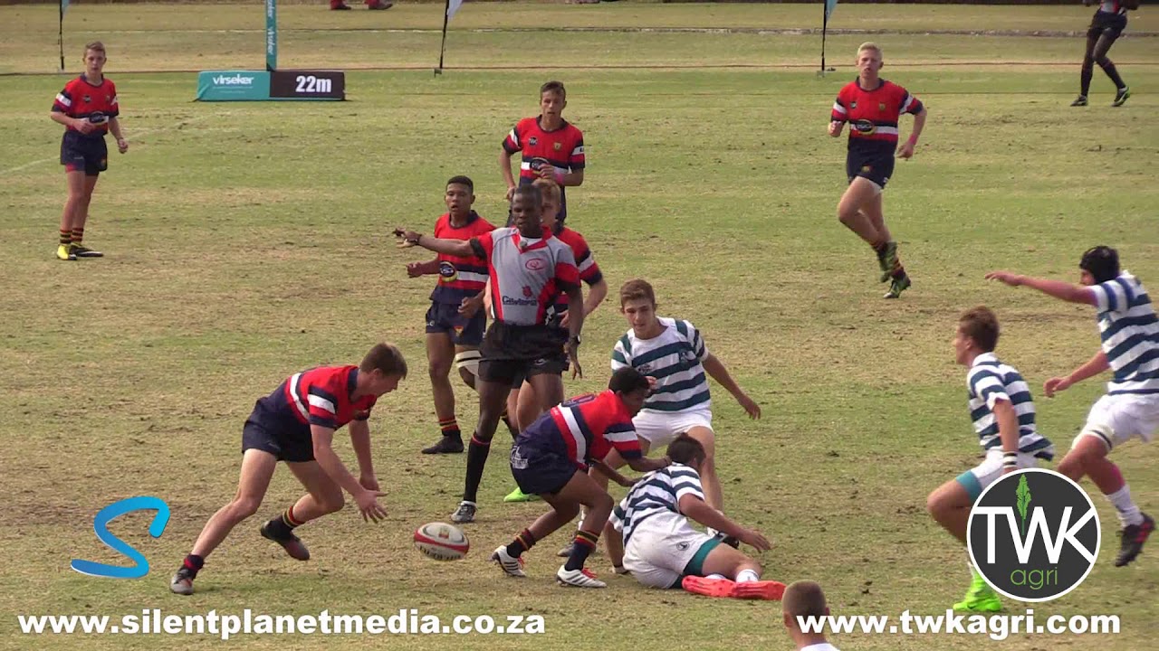 School Rugby Action - u/15 HTS Middelburg vs Garsfontein 12-05-18