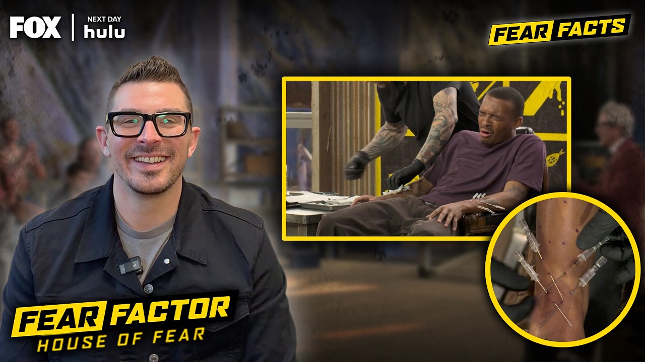 Fear Scientist REACTS to INSANE Fear Factor Challenges! 💉 | Fear Facts | Fear Factor: House of Fear