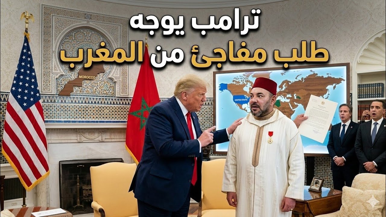 ترامب يوجه طلب مفاجئ للجيش المغربي و هذا ما قاله