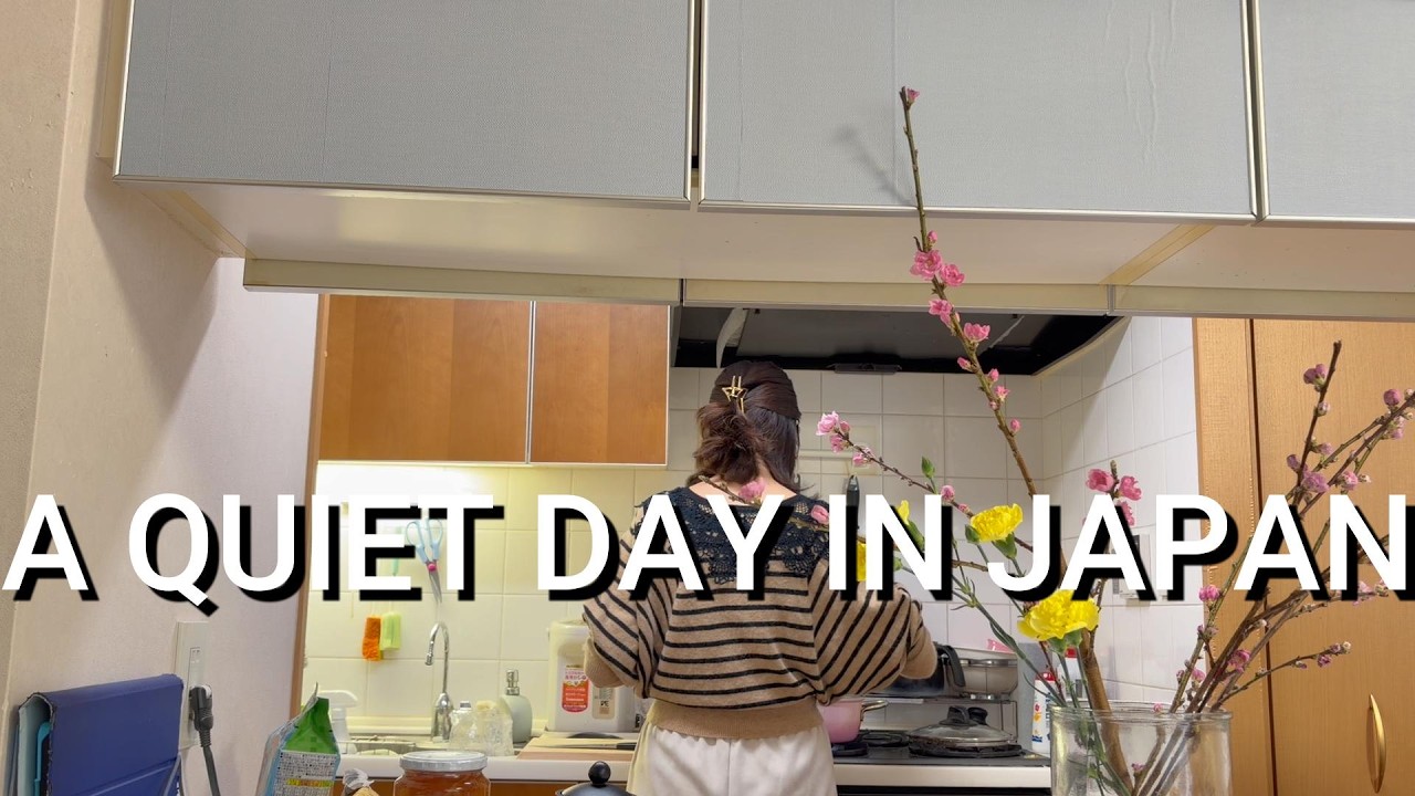 A Quiet Day in Japan | Flowers, Kinako Mochi & Slow Living