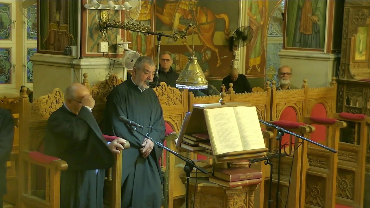 ΠΑΡΑΣΚΕΥΗ ΕΣΠΕΡΑΣ 20.03.2026ΑΚΟΛΟΥΘΙΑ Δ΄ΣΤΑΣΙΣ ΤΩΝ ΧΑΙΡΕΤΙΣΜΩΝ ΕΙΣ ΤΗΝ ΥΠΕΡΑΓΙΑ ΘΕΟΤΟΚΟΝ