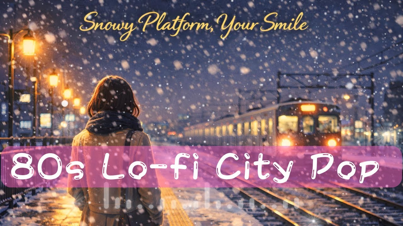 【80s City Pop】雪と駅と恋の夜｜女性ボーカル8曲｜Winter Japanese City Pop Playlist