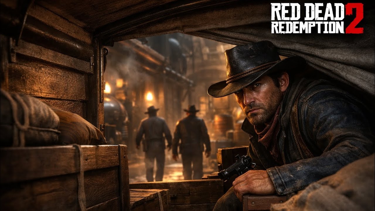 I Infiltrated the Oil Factory WITHOUT Being Seen 😳 | RDR2 American Fathers