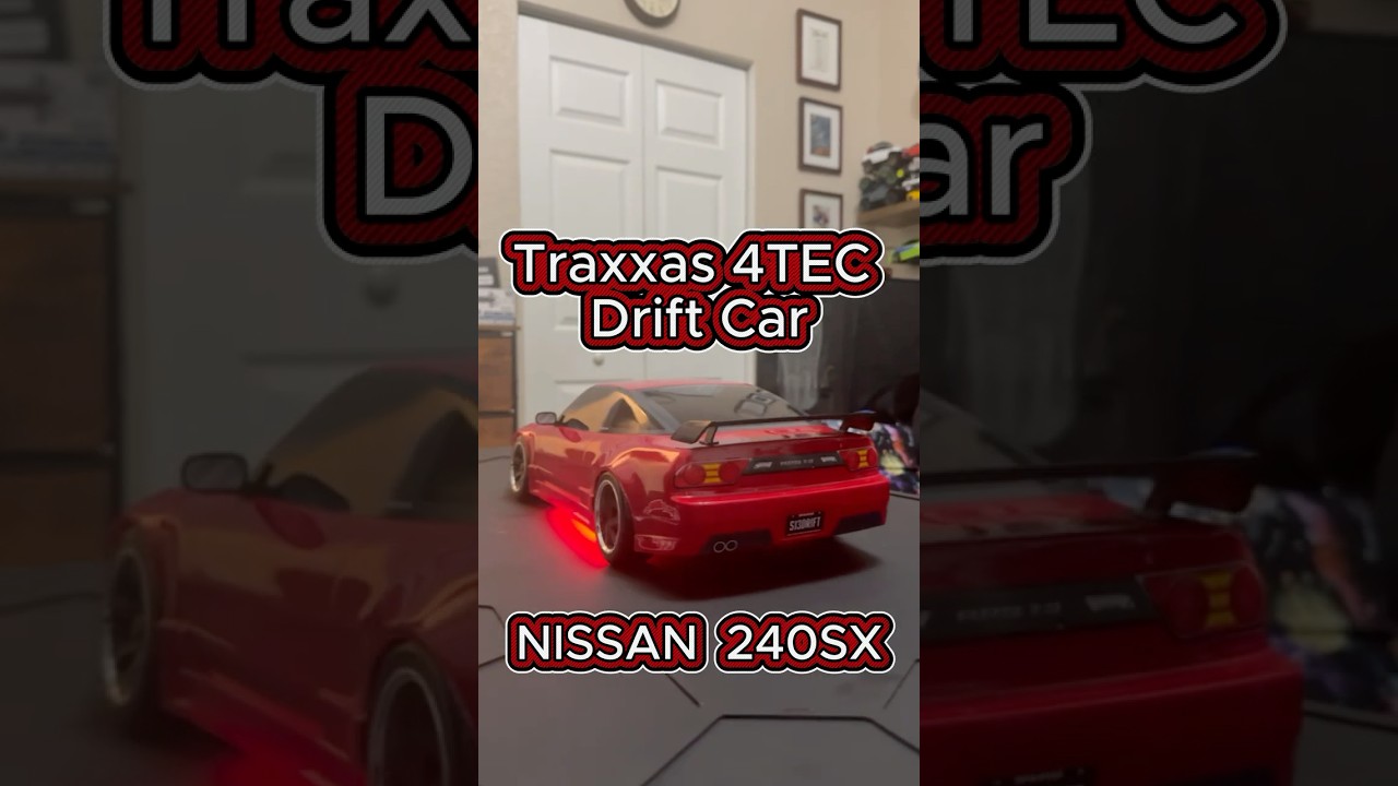 Traxxas 4TEC Nissan 240SX with Under Body Lights 
