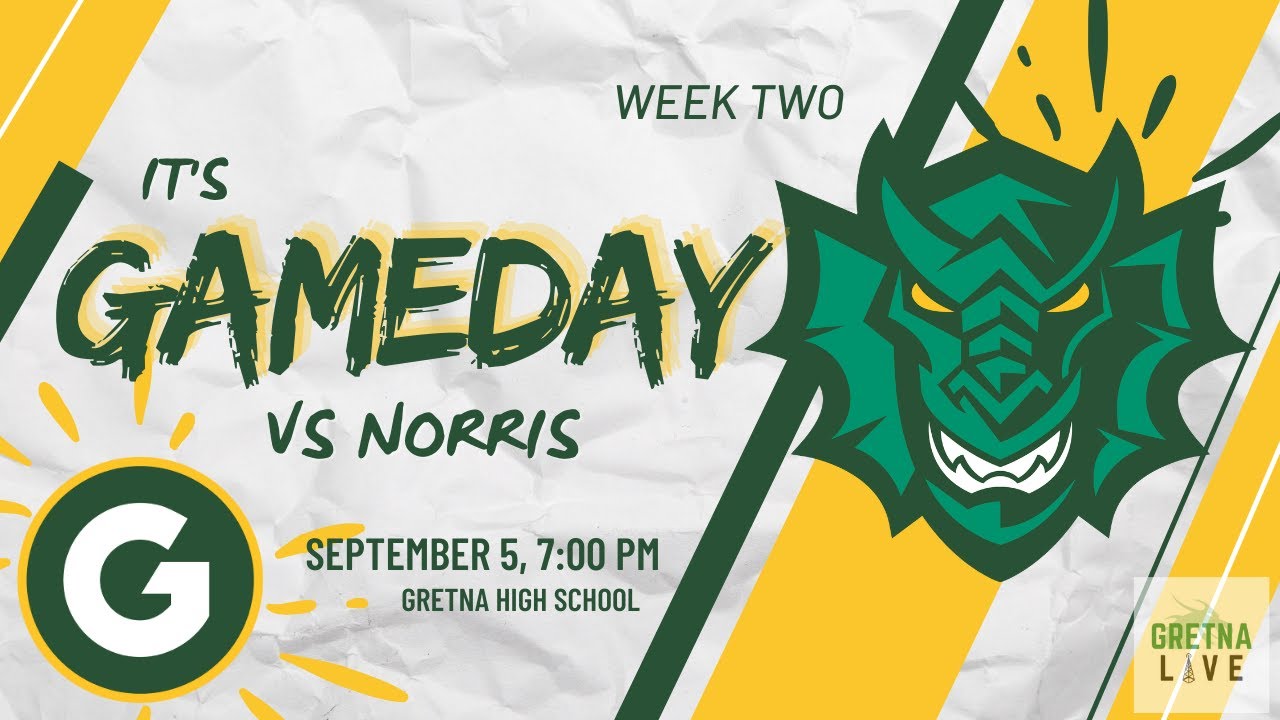 Gretna Dragons vs. Norris Titans Varsity Football