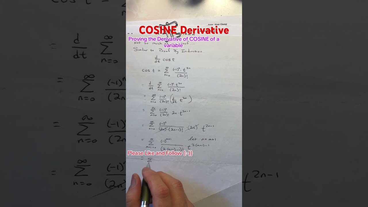 #Derivative