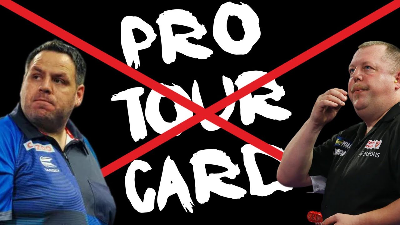 Dart Players Who Could Lose Tour Cards In 2024