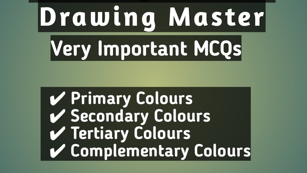 Drawing Master mcqs | Part 1 | very important mcqs of dm |