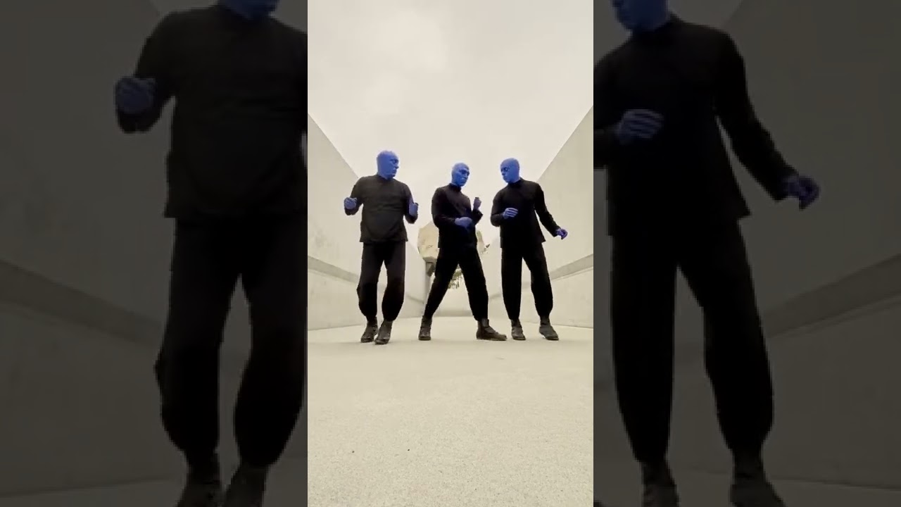 Blue Man Group Dance Challenge🕺💃  #shorts