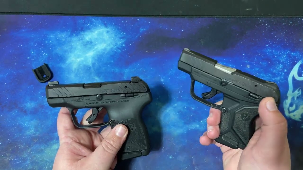 Ruger LCP II in .22lr vs LCP MAX: what's the difference?