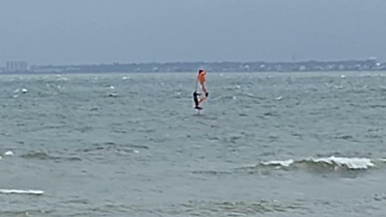 2024 0915 Fort Monroe Foil Sailing