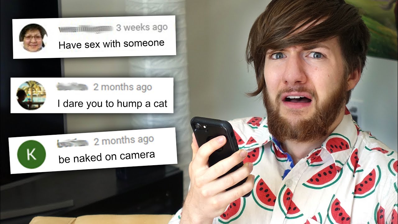 READING EXTREMELY INAPPROPRIATE COMMENTS