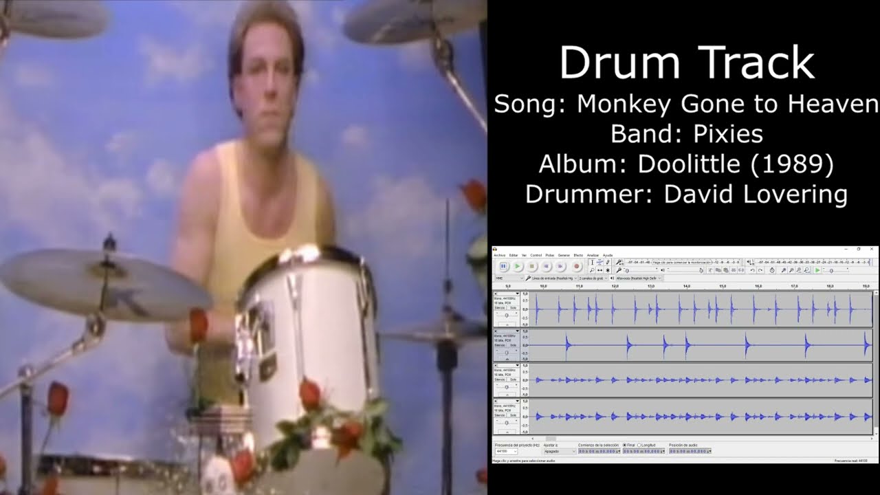 Monkey Gone to Heaven (Pixies) • Drum Track