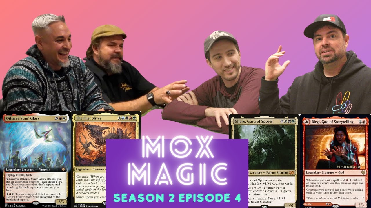 Mox Magic: Birgi vs The First Sliver vs Ghave Guru vs Otharri Commander Gameplay Cedh / High Power