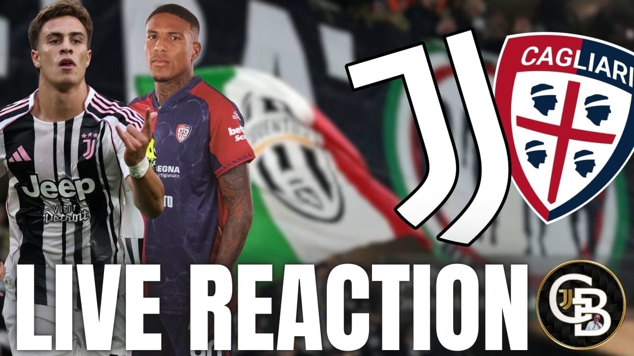 JUVENTUS CAGLIARI || LIE REACTION || VINCERE ||