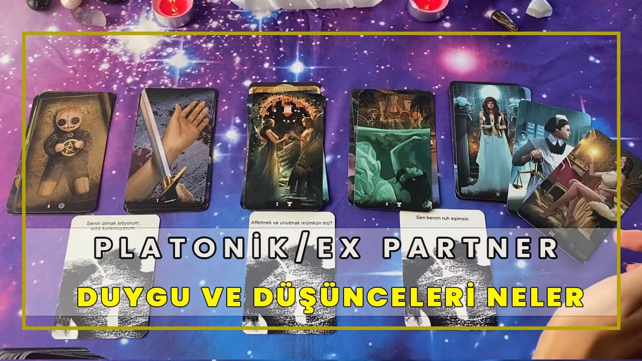 Platonik/Ex Partner/İlişkisi Devam Edenler İçin Duygu Düşünceler Ortak Gelecek | Tarot Yorumu🔮