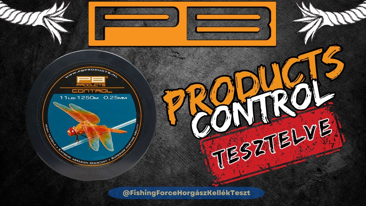 PB Products Control 0,25mm monofil horgász zsinór teszt #horgászat #monofil #pbproducts #feeder