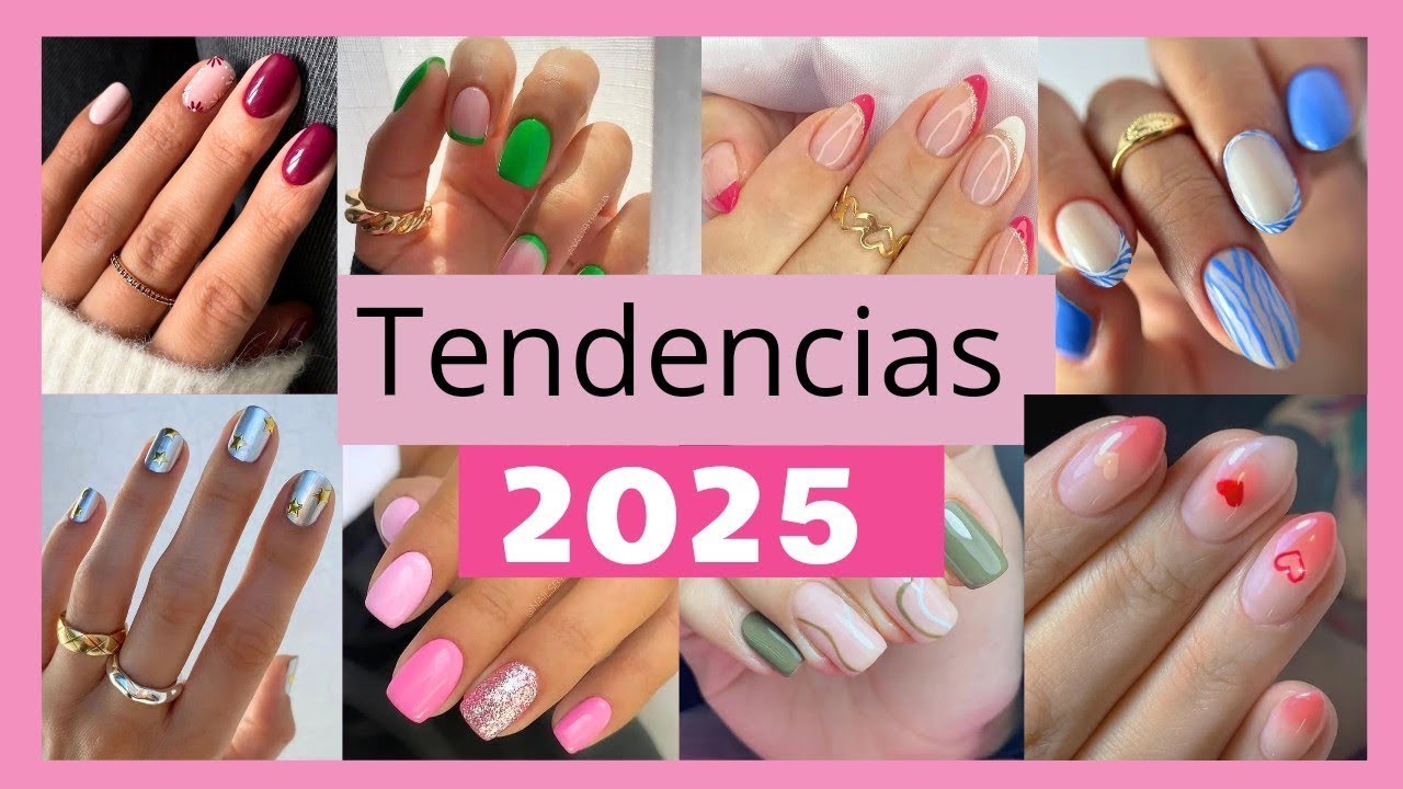 Recopilación de Diseños de Uñas Cortas en Tendencia 2025