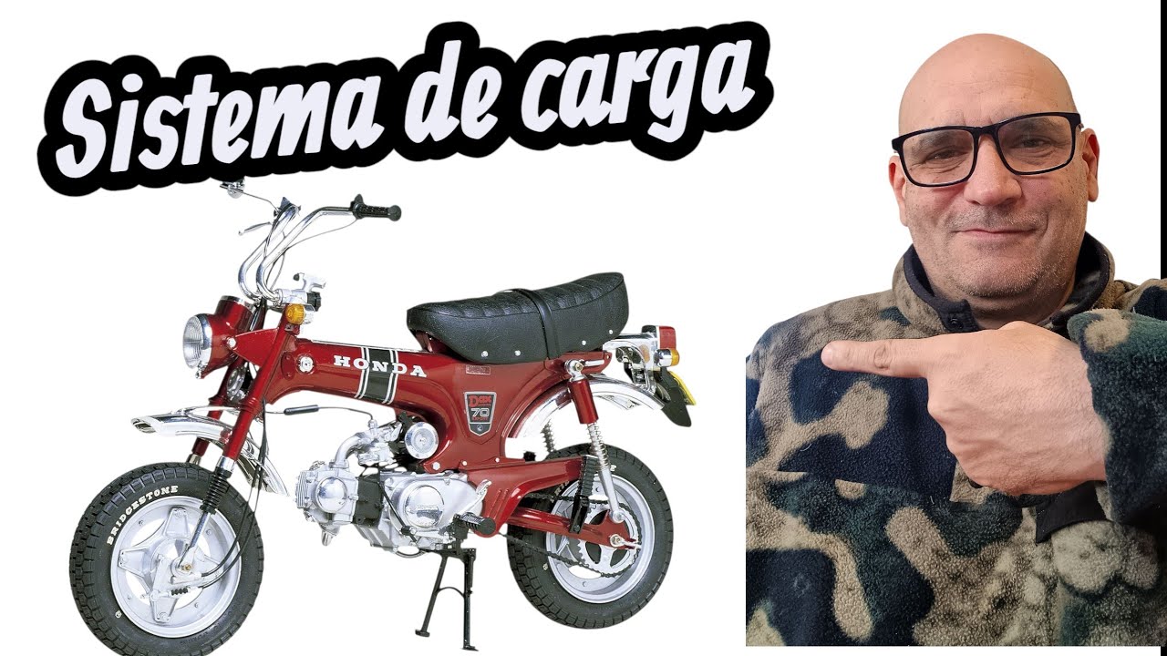 Sistema de carga bateria moto honda dax 1996 chinas monofasico cc+ca pietcard 1036