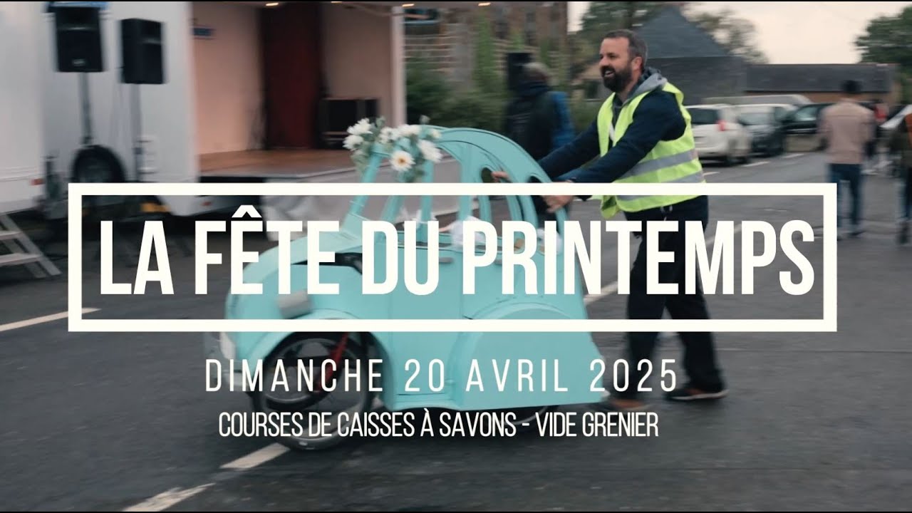 Fête du Printemps - Courses de caisses à savons et braderie à Vignoc