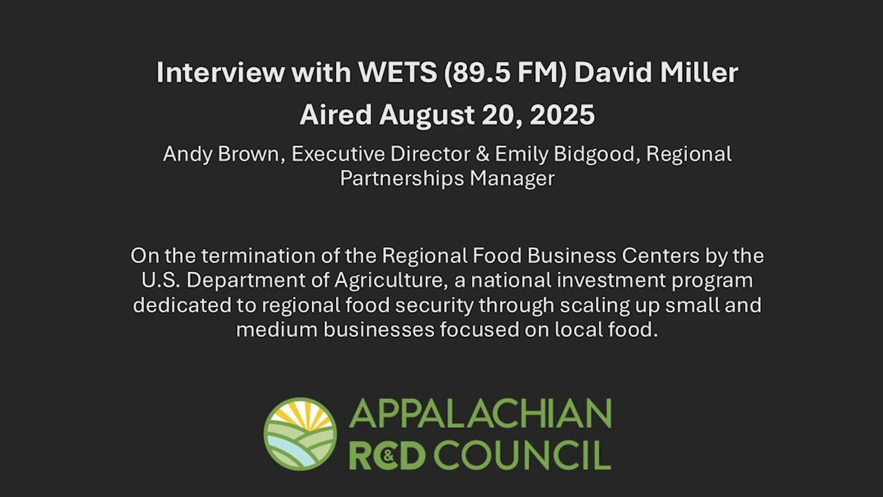 WETS Interview - ARCD - Andy Brown and Emily Bidgood - August 2025