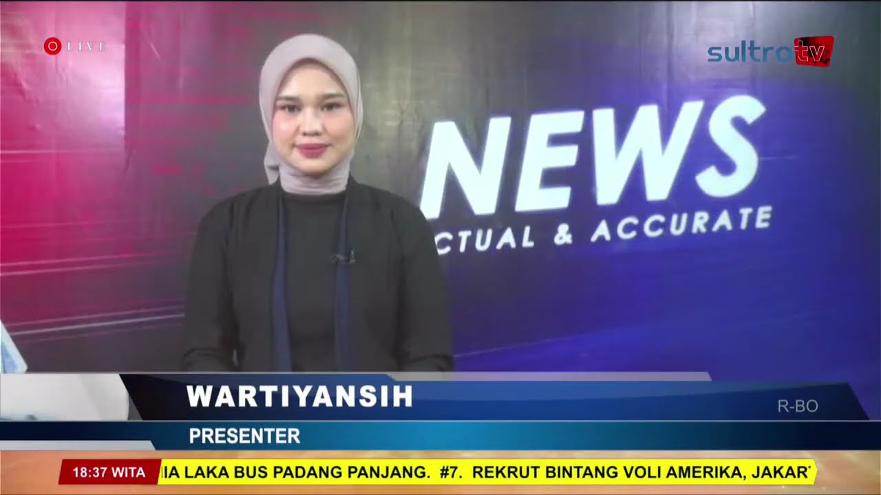 [ LIVE ] LINTAS MALAM__EDISI KAMIS, 8 MEI 2025__SULTRA TV