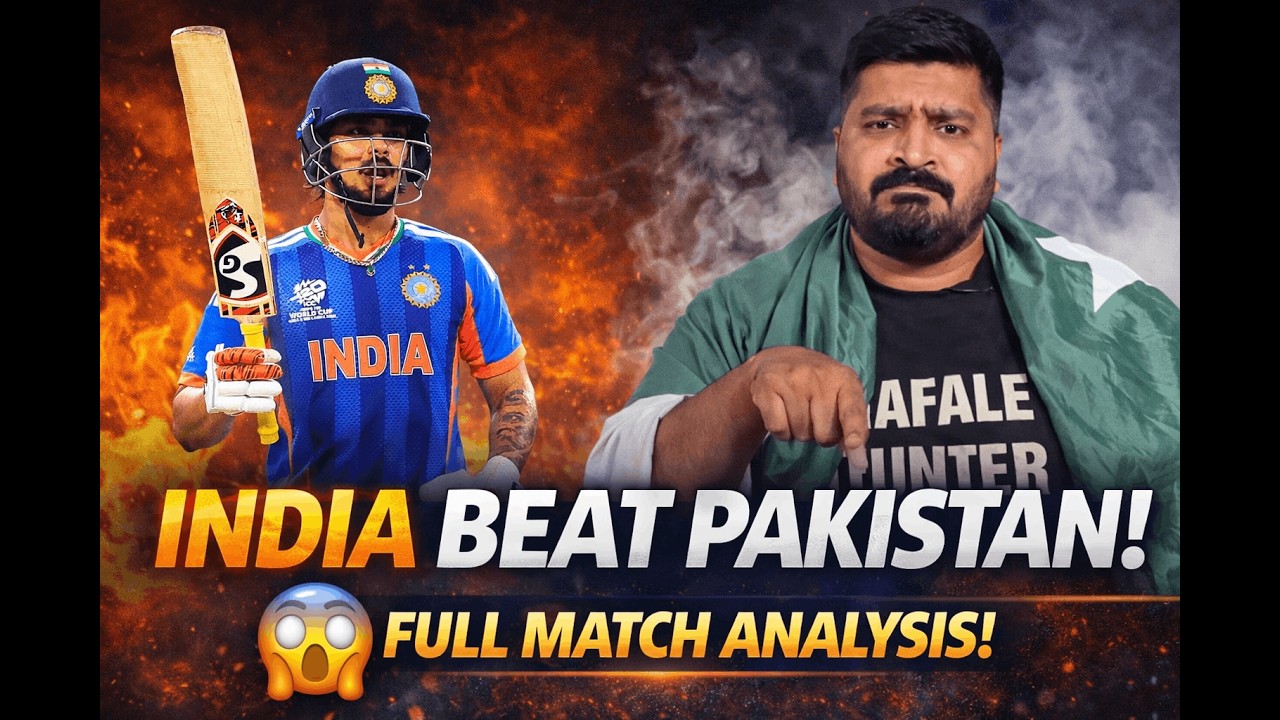 India Crush Pakistan in Big Clash! 🔥 Post-Match Discussion #indvspak #t20worldcup