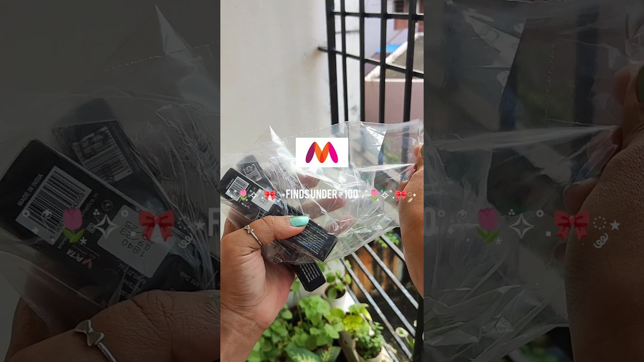 Myntra Affordable Beauty Finds Under ₹100😍 @myntra #myntrafinds #reneecosmetics #beautyhaul #yt