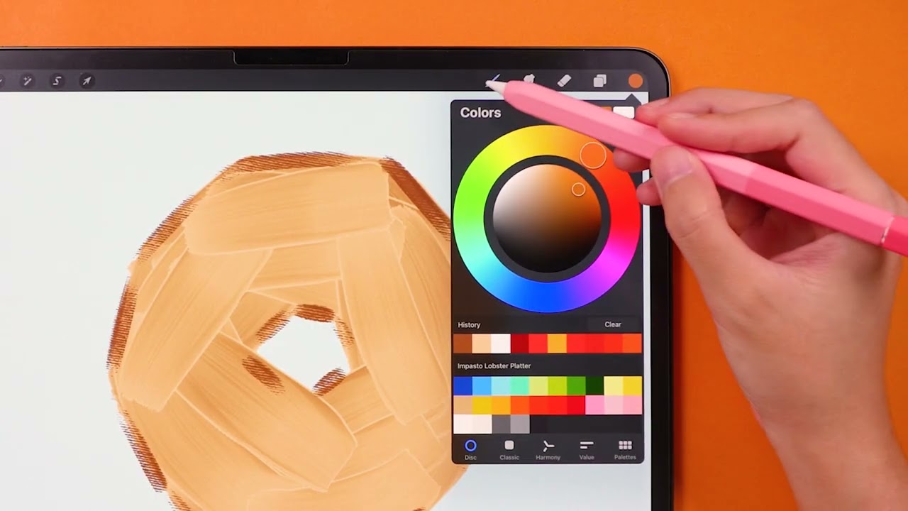 Кисти Procreate Impasto &mdash; набор толстых кистей Freya Impasto. Введение.