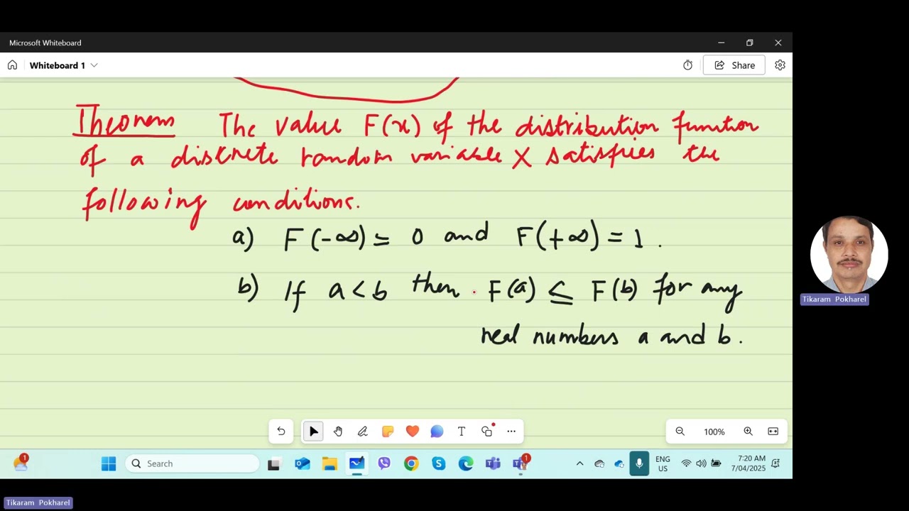 Distribution function