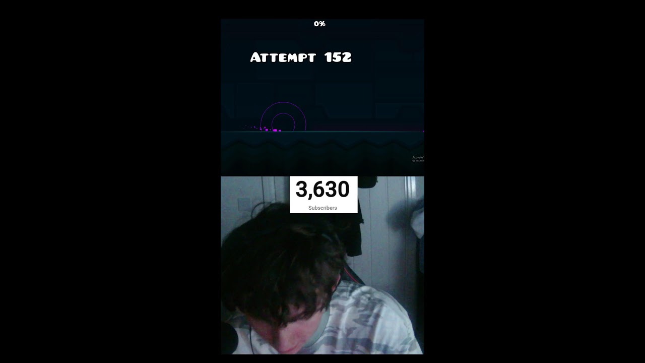 57/365 Playing Geometry Dash Beating Deadlocked