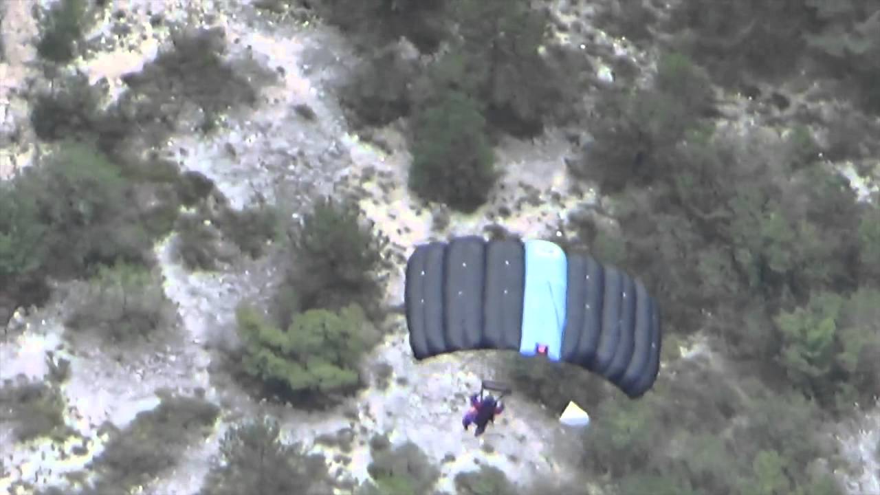 The Pow Video - Terminal Slider Down Parachute Opening at Brento